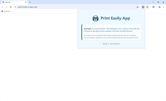 Easy Login Extension Interface
